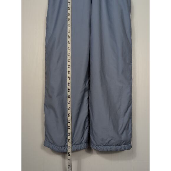 Vintage Bogner Ski Suit Womens 12 Blue One Piece Snowsuit Belted Puffer Retro - Picture 13 of 16